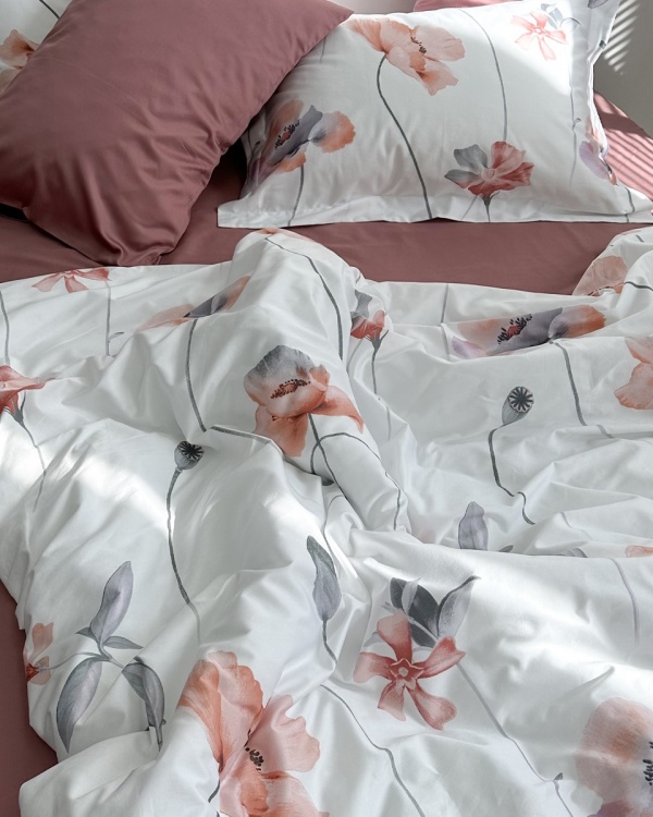 Постельное белье Red Flowers Lux Постельное белье Red Flowers Lux