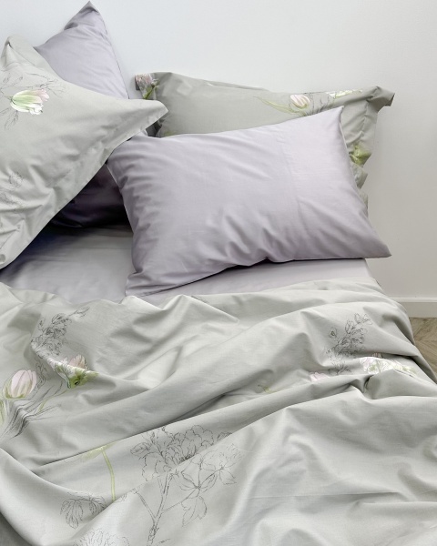 Постельное белье Blossom Lux с простыней на резинке