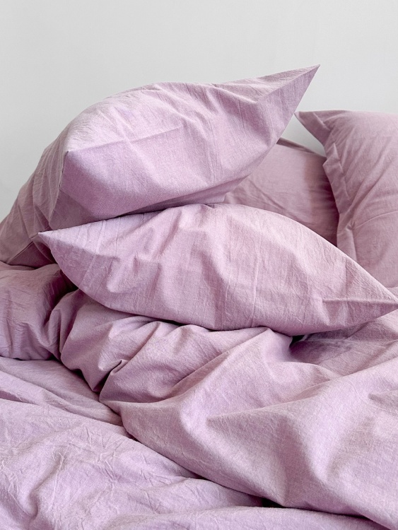 Постельное белье Berry Yogurt, washed cotton