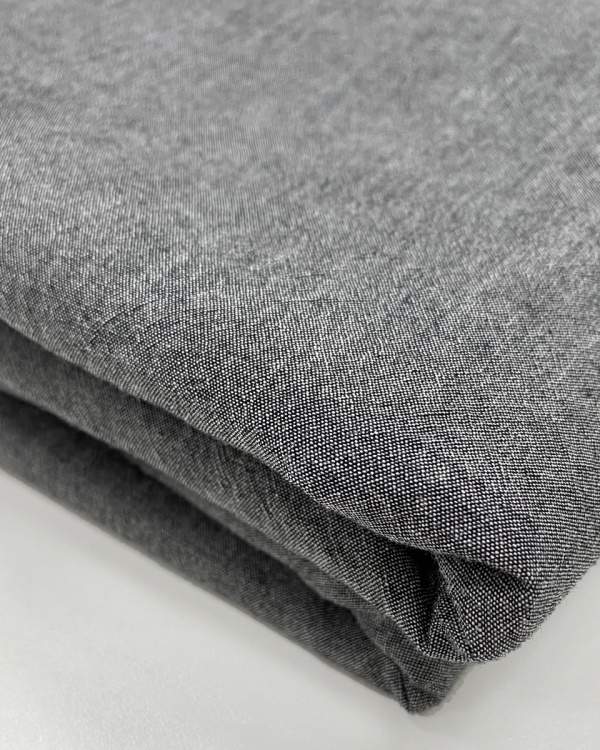 Пододеяльник Gray, washed cotton