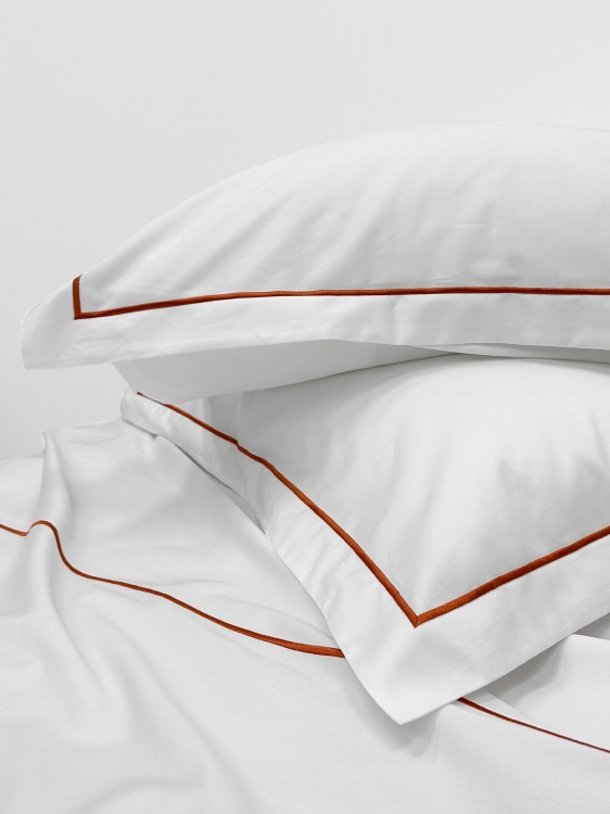 Постельное белье Superior Mono, Lux satin с простыней на резинке