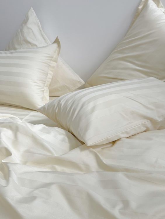 Постельное белье Stripe Cream Постельное белье Stripe Cream