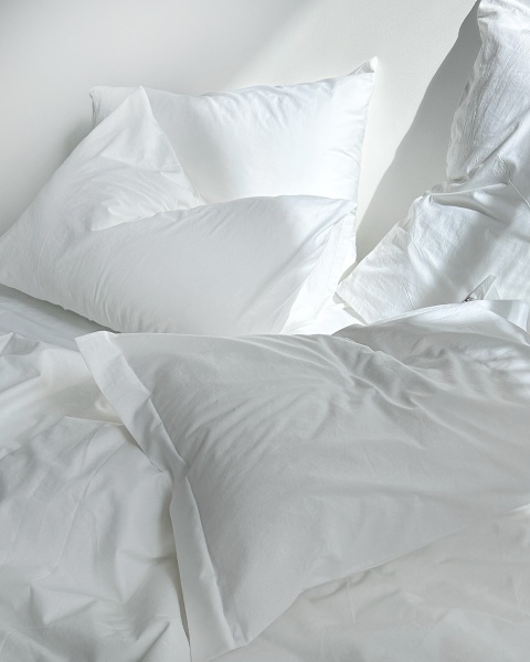 Постельное белье White, washed cotton