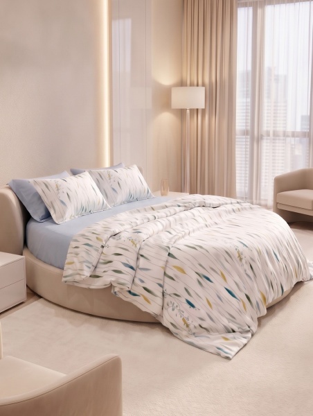 Постельное белье Tencel Fly для круглой кровати