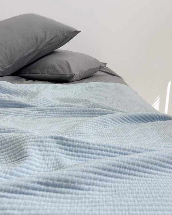 Покрывало-плед Cotton Blue Sky