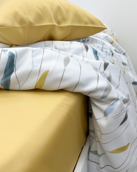 Постельное белье Tencel Fly c простыней на резинке