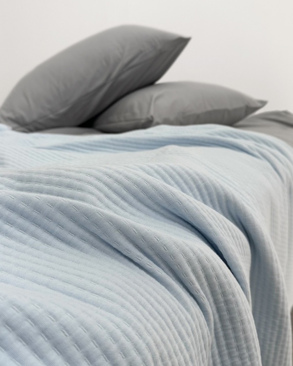 Покрывало-плед Cotton Blue Sky