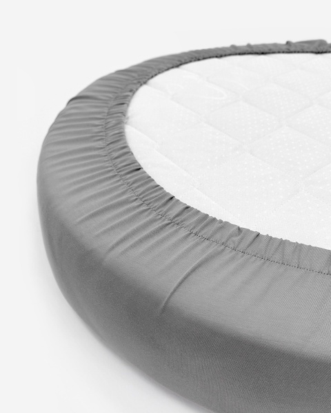 Постельное белье трикотаж Stone для круглой кровати