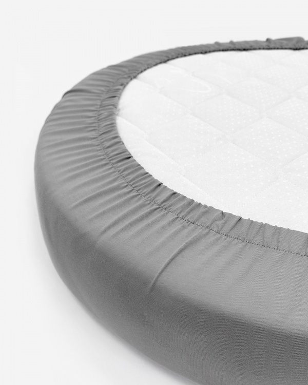 Постельное белье трикотаж Stone для круглой кровати