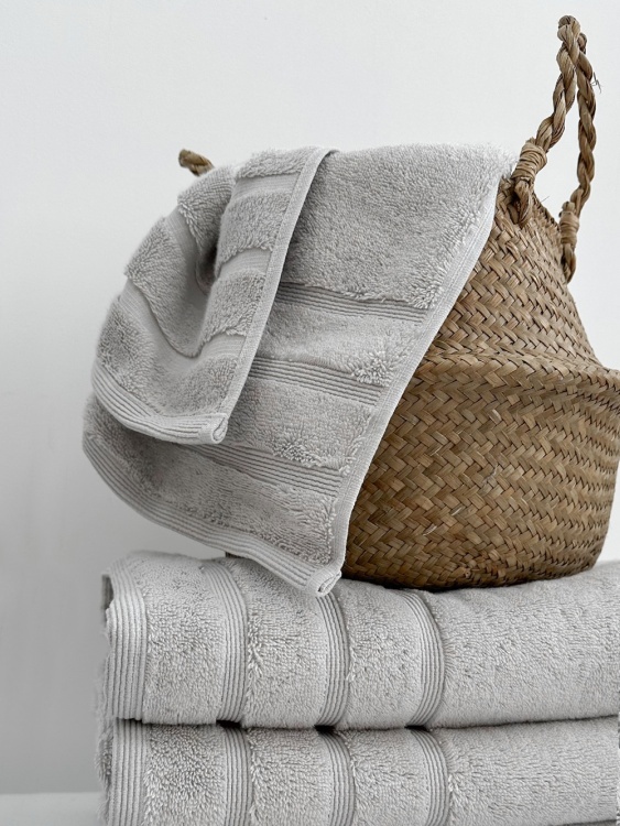 Полотенце из микрокоттона Opus, Серое