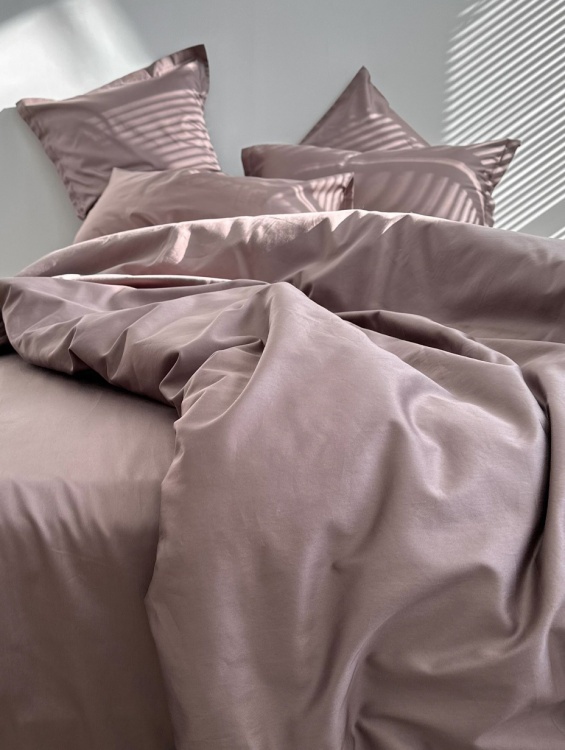 Постельное белье Deep Taupe Lux Постельное белье Deep Taupe Lux