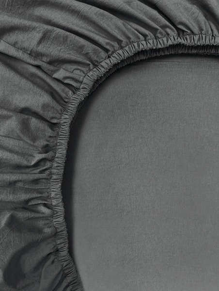 Постельное белье Tommy, washed cotton с простыней на резинке