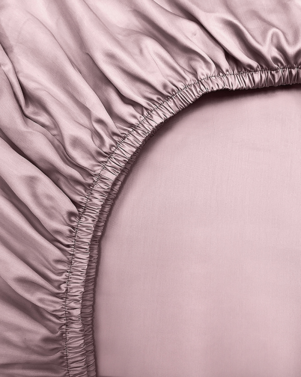 Простыня на резинке Tencel Smoke Rose Простыня на резинке Tencel Smoke Rose