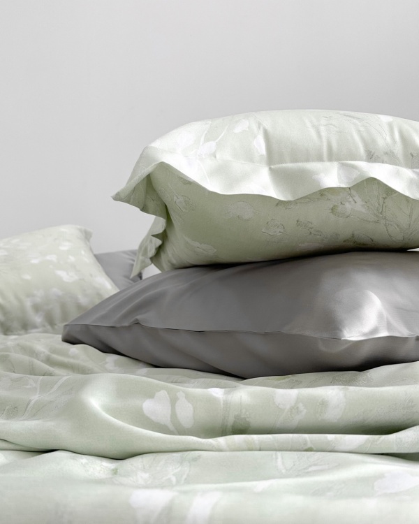 Наволочка Tencel Herbal, oliva