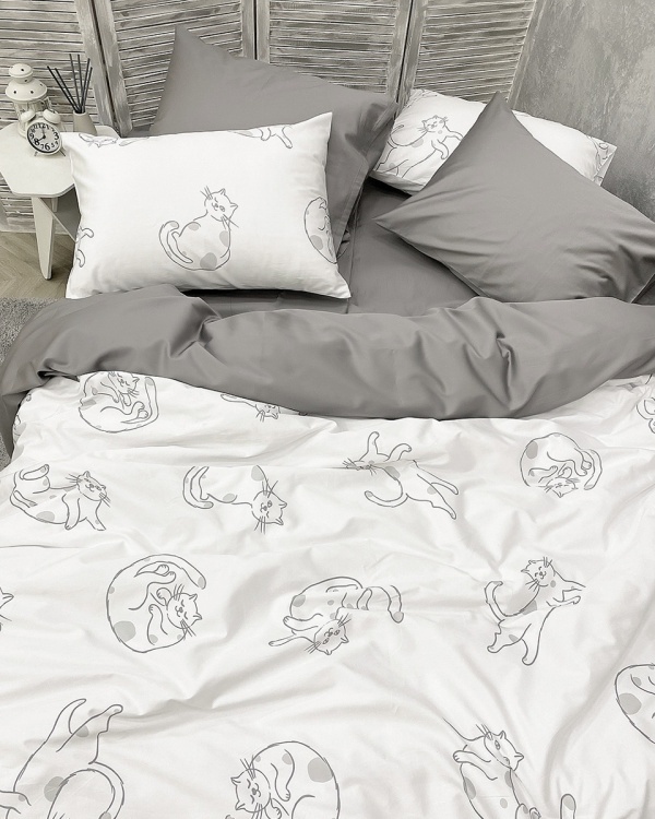 Детское постельное белье Lovely Cats Satin