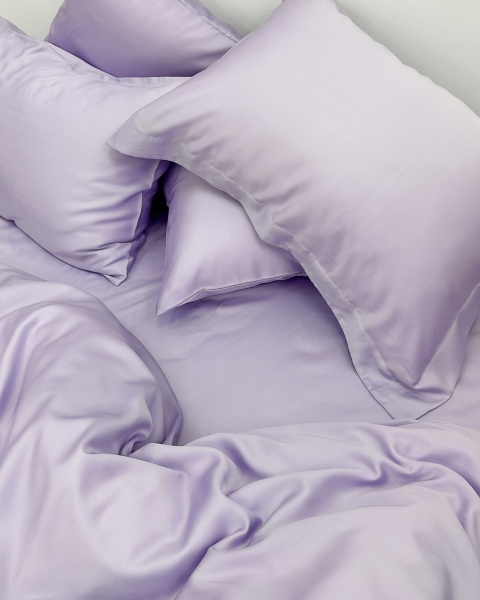 Простыня на резинке Tencel Very Peri