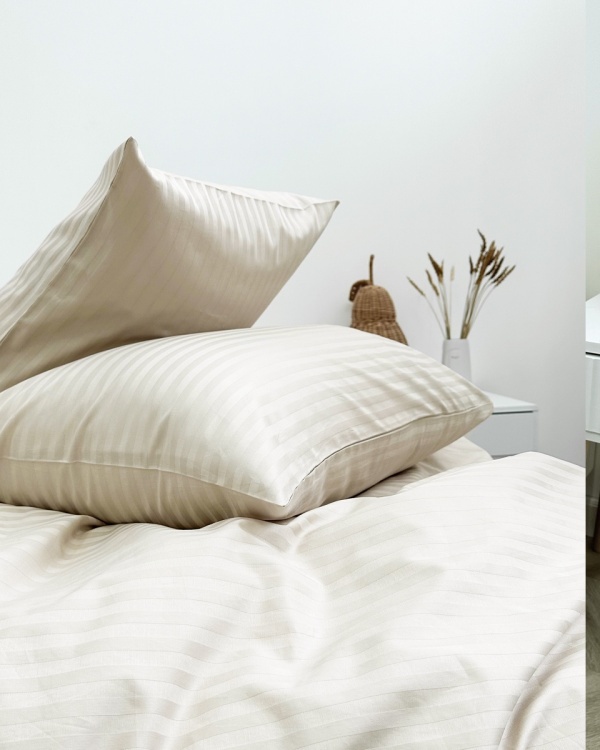 Постельное белье Stripe Irish Cream Постельное белье Stripe Irish Cream