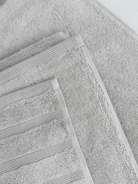Полотенце из микрокоттона Opus, Серое