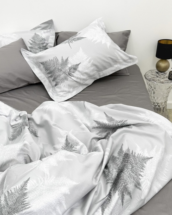 Постельное белье Grey Tropics Lux
