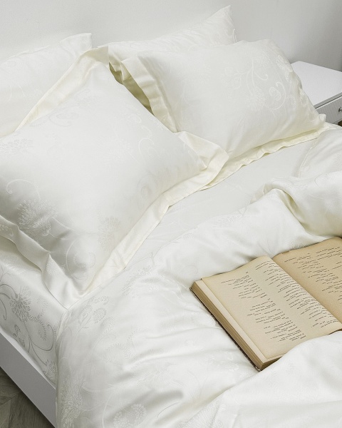 Постельное белье Tencel Riviera с простыней на резинке