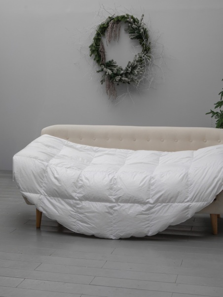 Курглое одеяло Royal Down Grass всесезонное