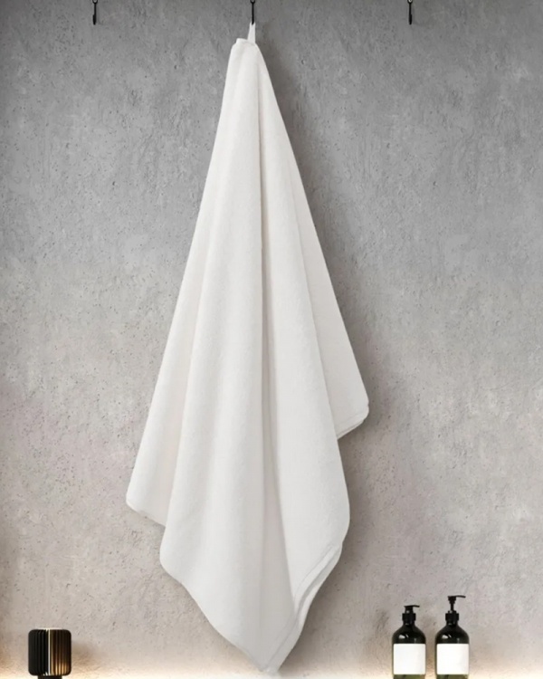 Полотенце из микрокоттона Mora, Белое