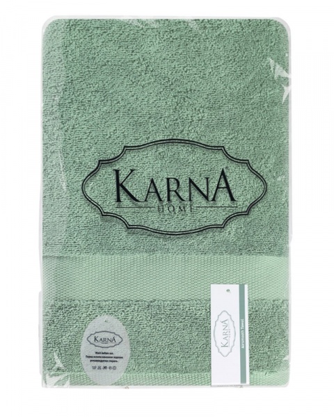 Полотенце махровое Arel, Зеленое