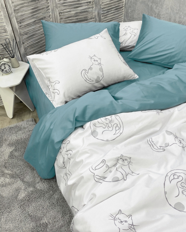 Постельное белье Lovely Cats Satin