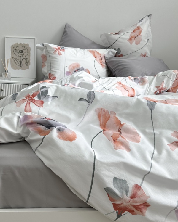 Постельное белье Red Flowers Lux Постельное белье Red Flowers Lux