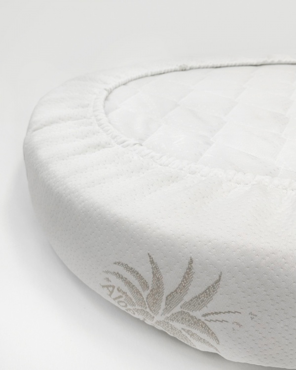 Трикотажный наматрасник Elastic для круглой кровати