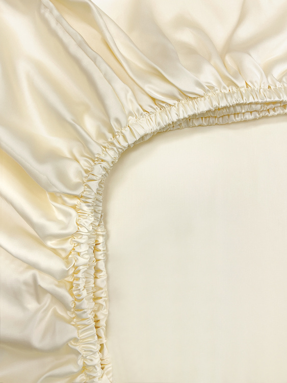 Простыня на резинке Tencel Champagne Простыня на резинке Tencel Champagne