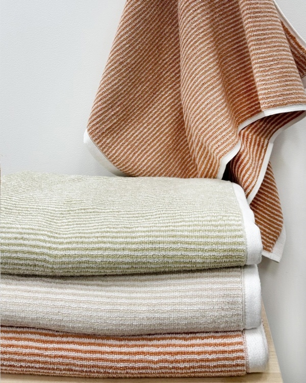 Полотенце из микрокоттона Hatch, Терракотовое