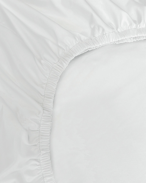 Постельное белье трикотаж Snow с простыней на резинке
