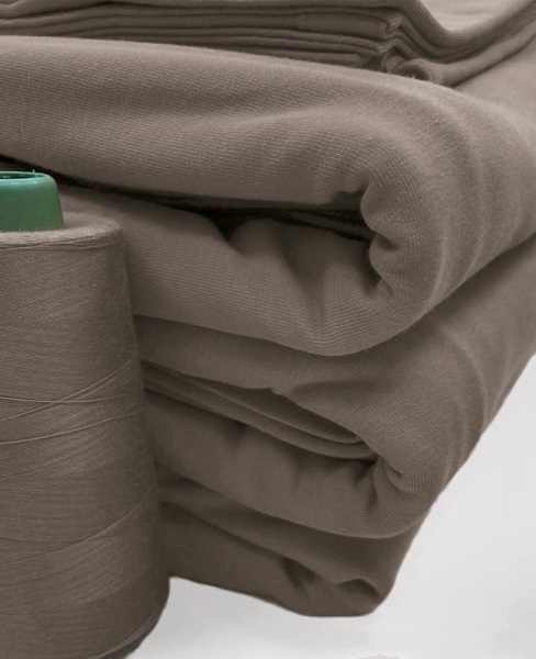 Простыня на резинке Трикотаж Taupe